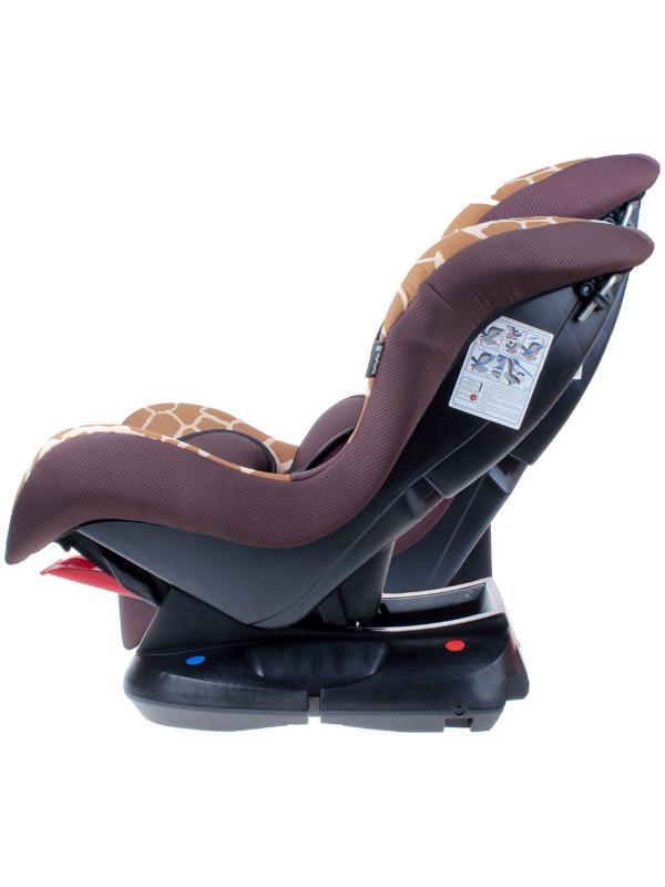 Автокресло Support, группа 0+/1, цвет коричневый «Жираф»