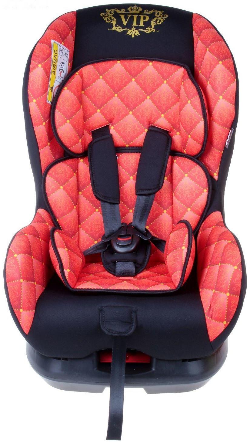Автокресло Support, группа 0+/1, цвет красный/чёрный VIP