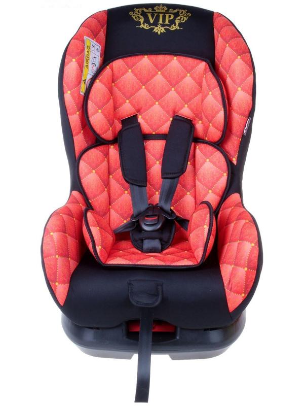 Автокресло Support, группа 0+/1, цвет красный/чёрный VIP