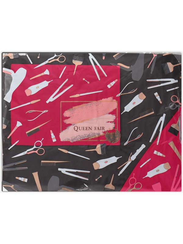 Фартук для мастера, цвет чёрный/красный