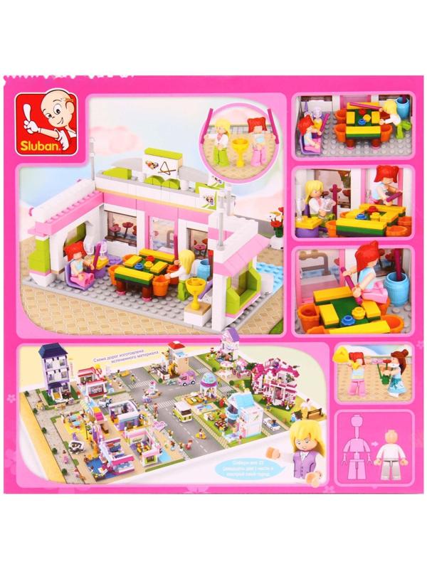 Конструктор «Розовая мечта: бильярдный клуб», 289 деталей