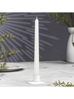 Свеча античная, 2,2х 25 см, белая