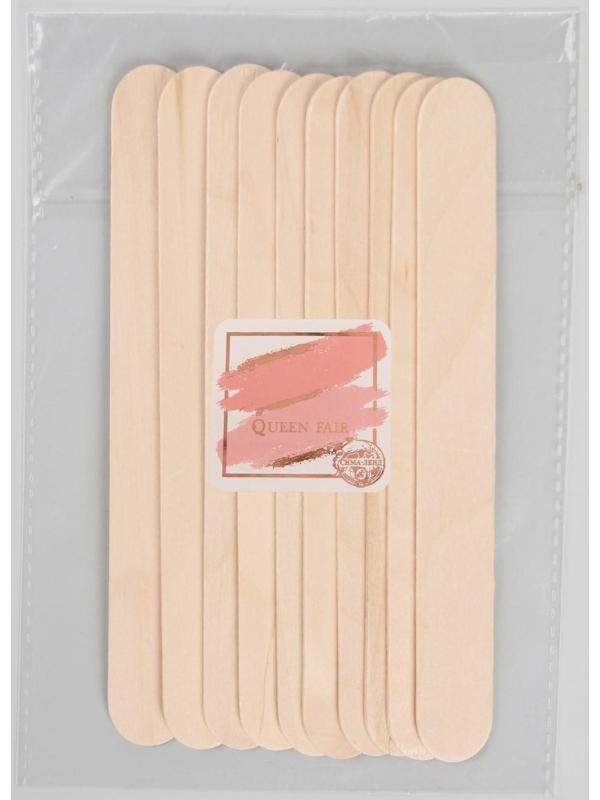 Шпатели для депиляции, деревянные, 15 × 1,7 см, 10 шт