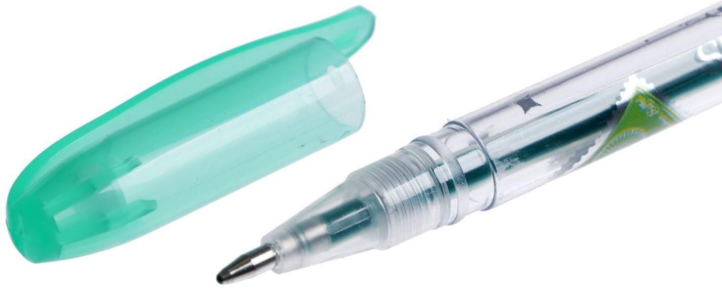 Набор гелевых ручек 10 цветов, металлик, с блестками