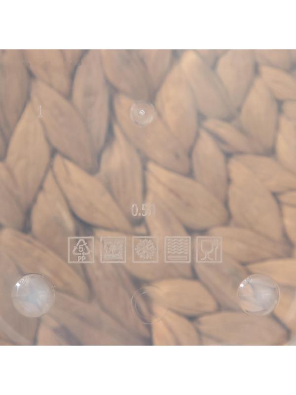 Набор контейнеров пищевых прямоугольных Доляна, 3 шт: 150 мл, 500 мл, 1,2 л, цвет синий