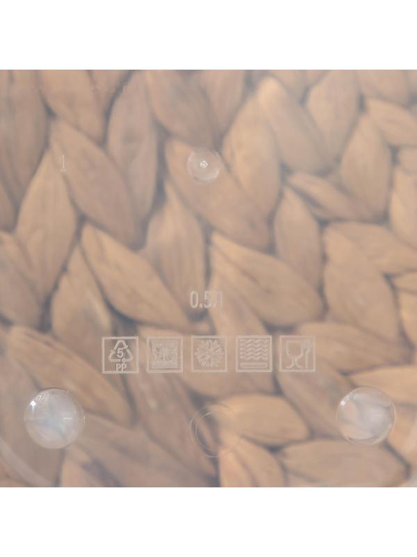 Набор контейнеров пищевых прямоугольных Доляна, 3 шт: 150 мл, 500 мл, 1,2 л, цвет красный