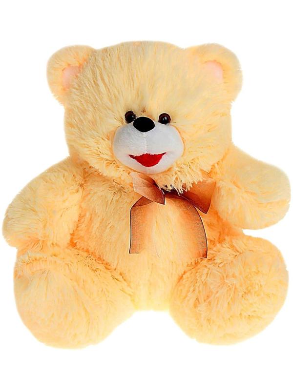 Мягкая игрушка «Медведь с бантом», цвета МИКС