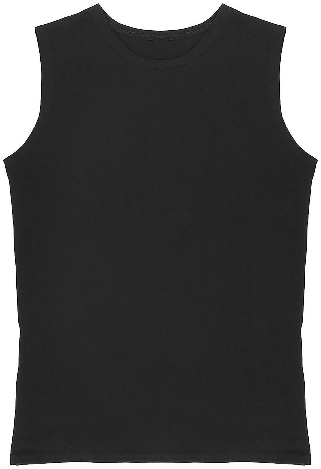 Майка спортивная, размер 40, цвет чёрный