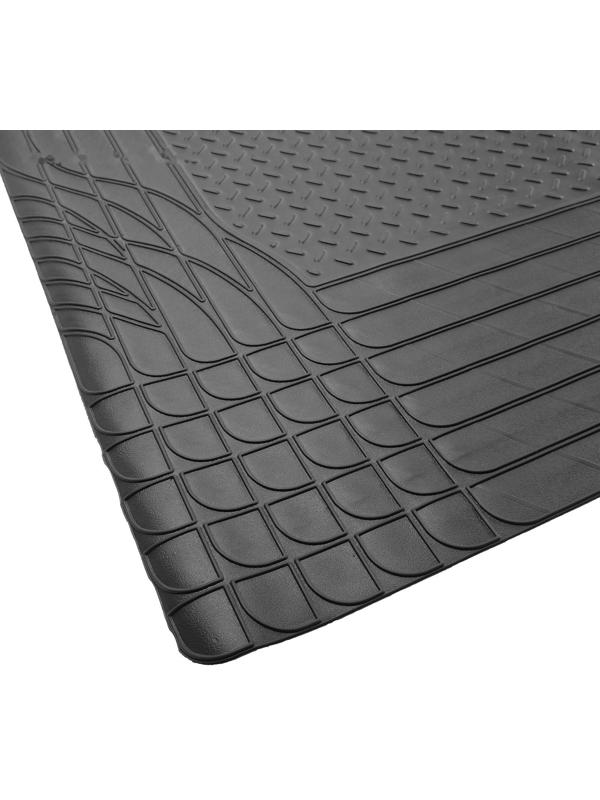 Коврик в багажник, универсальный, 120×80 см, черный