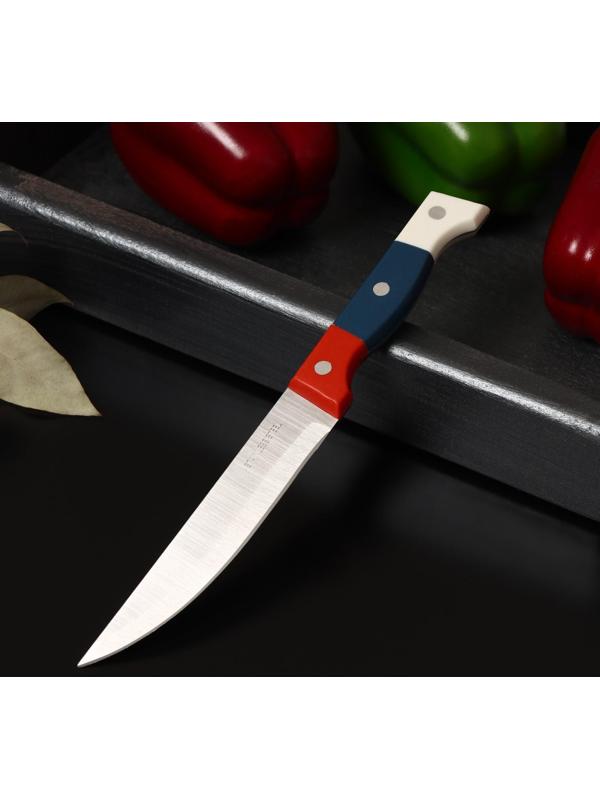 Нож кухонный «Триколор», лезвие 12,5 см