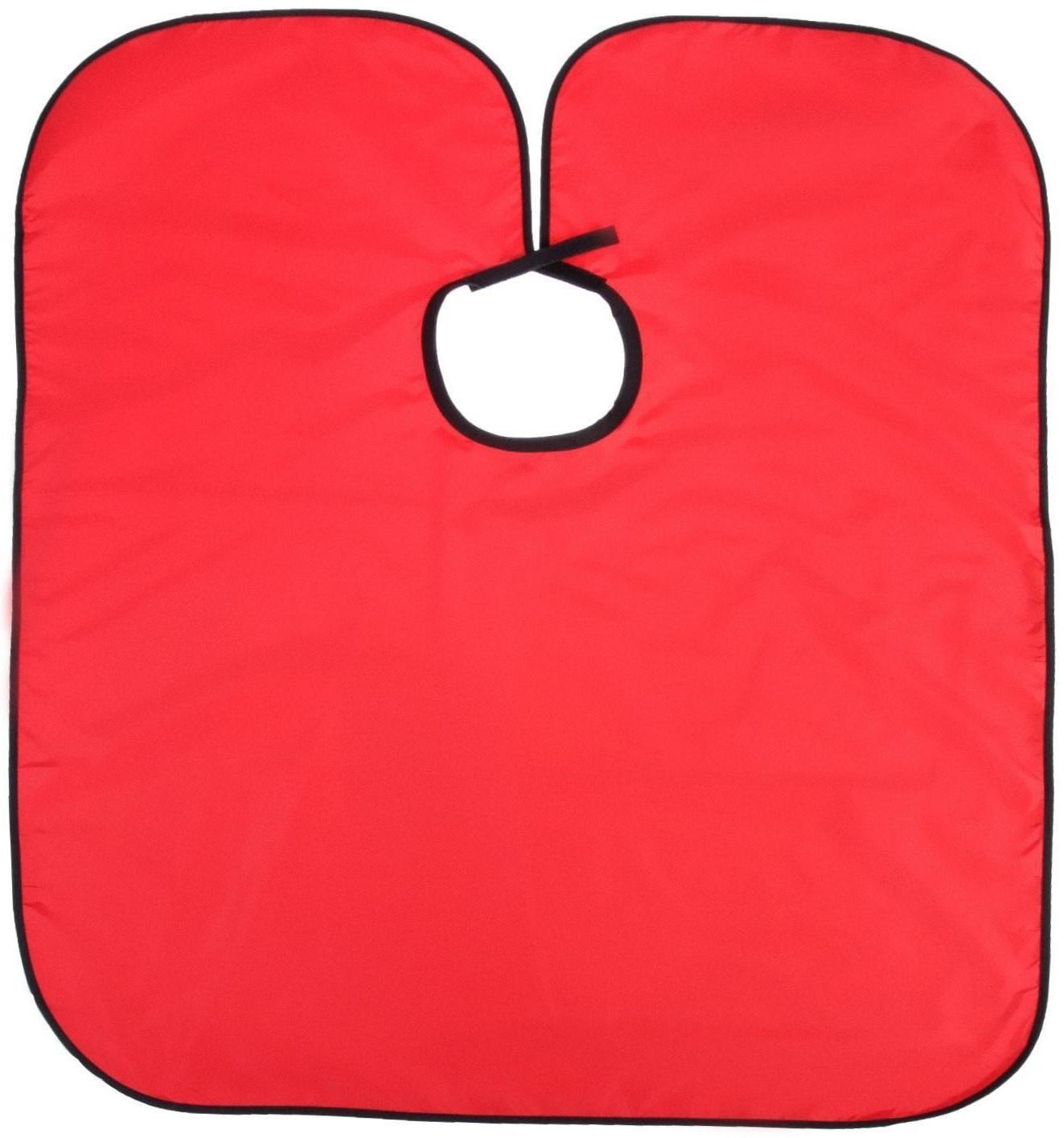 Пелерина парикмахерская, на липучке, цвет МИКС