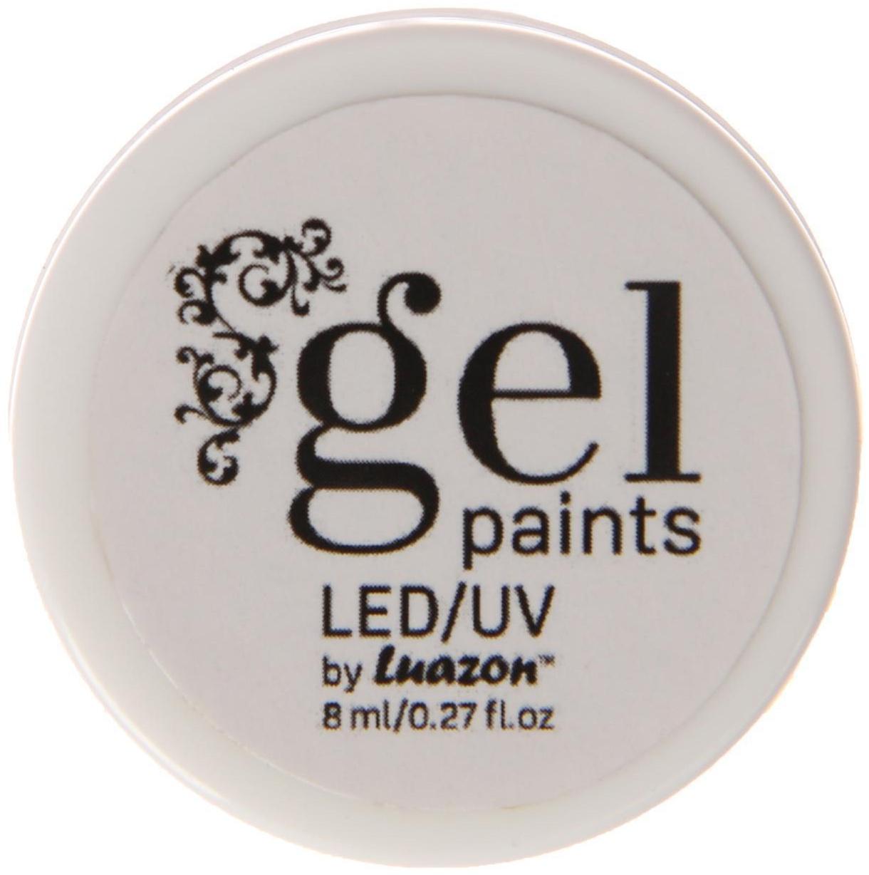 Гель-краска для ногтей трёхфазный LED/UV, 8мл, цвет 08 белый