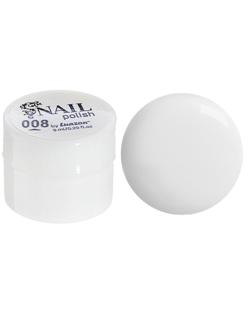 Гель-краска для ногтей трёхфазный LED/UV, 8мл, цвет 08 белый