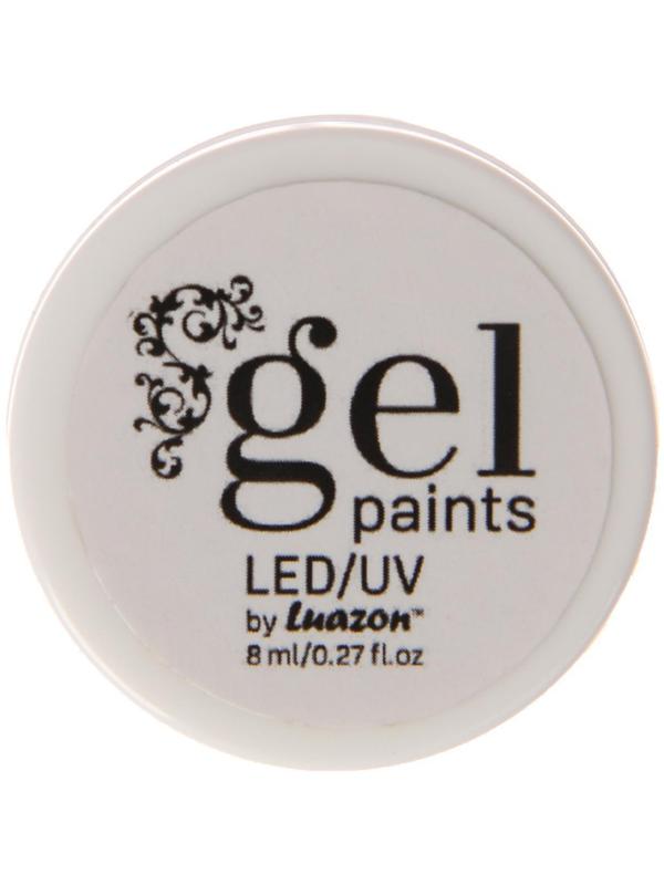 Гель-краска для ногтей трёхфазный LED/UV, 8мл, цвет 08 белый