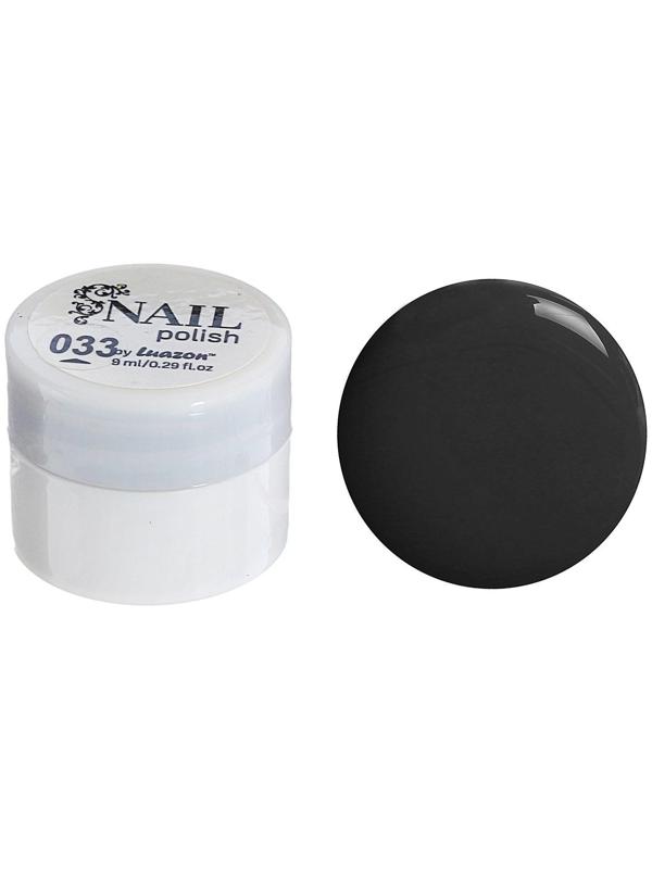 Гель-краска для ногтей трёхфазный LED/UV, 8мл, цвет 33 чёрный