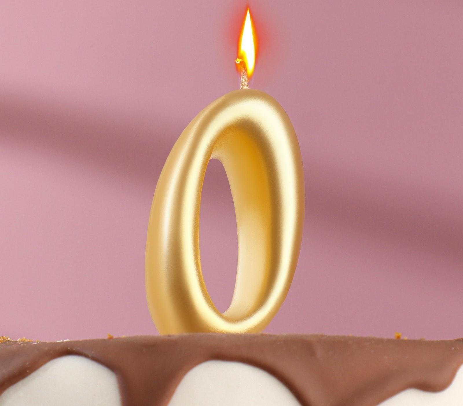 Свеча для торта цифра 