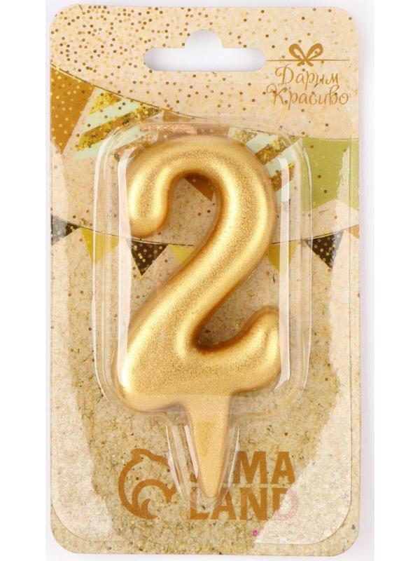 Свеча для торта цифра 