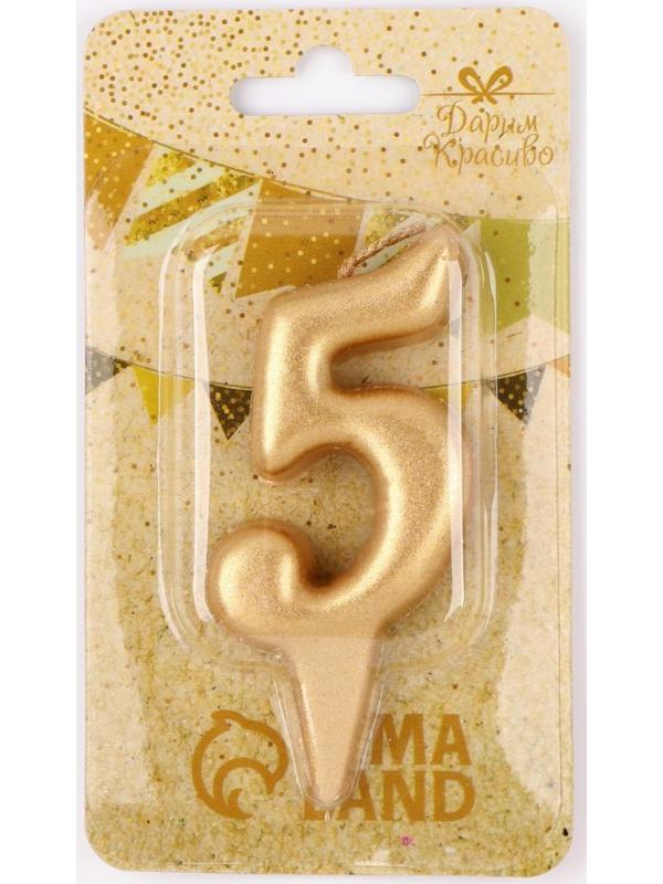 Свеча для торта цифра 