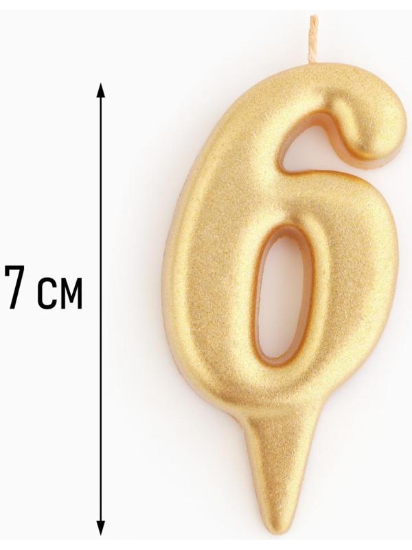 Свеча для торта цифра 