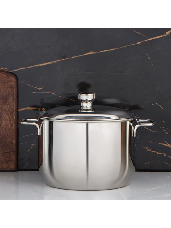 Кастрюля «Классика», 4 л, d=20 см, металлическая крышка