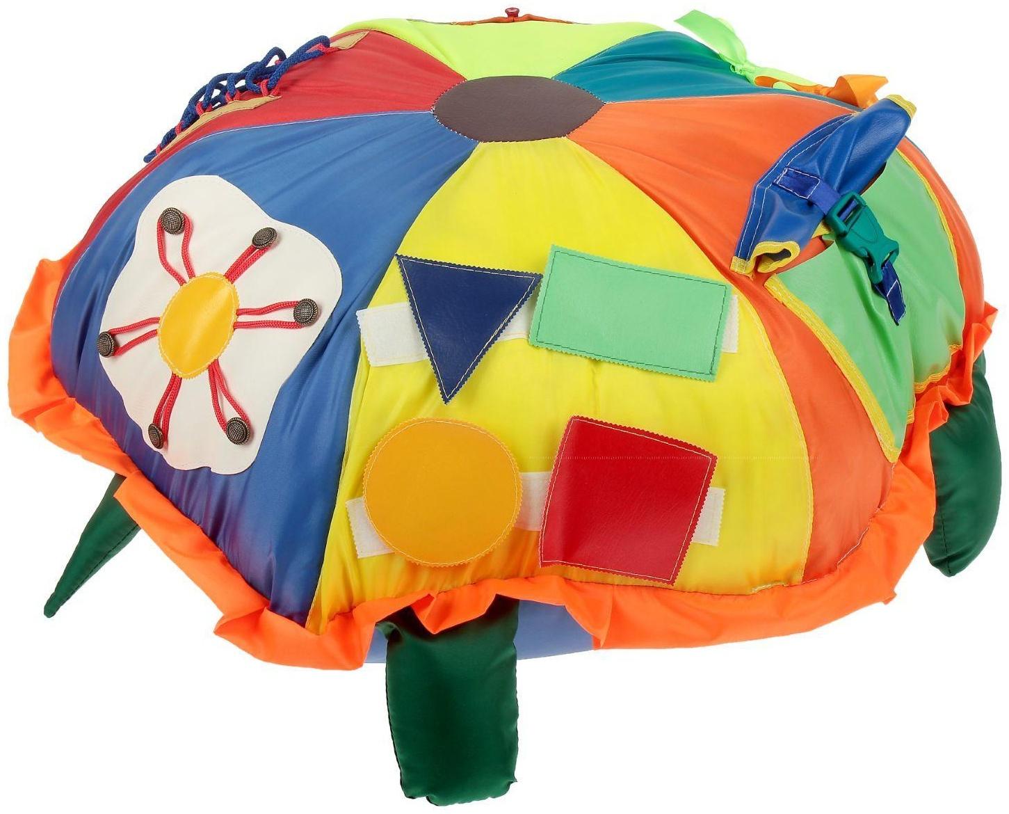 Мягкий модуль «Черепашка» дидактический, МИКС