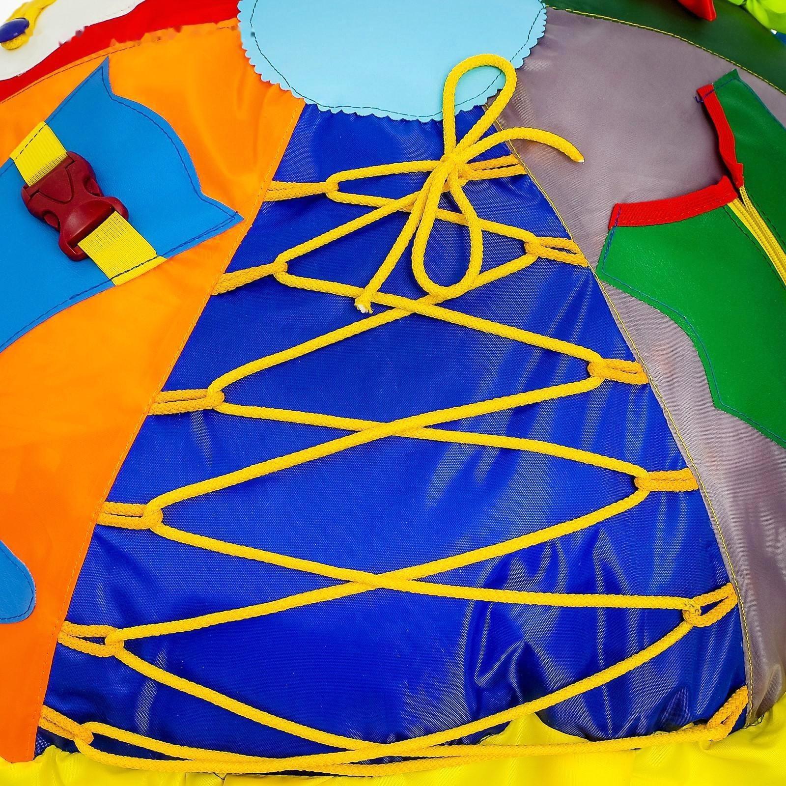 Мягкий модуль «Черепашка» дидактический, МИКС