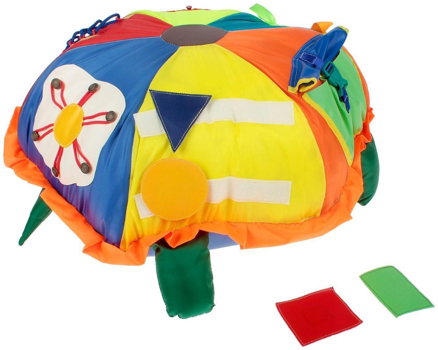 Мягкий модуль «Черепашка» дидактический, МИКС