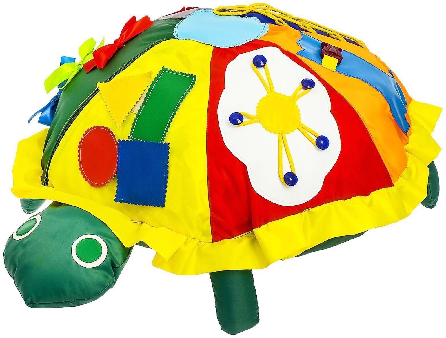 Мягкий модуль «Черепашка» дидактический, МИКС