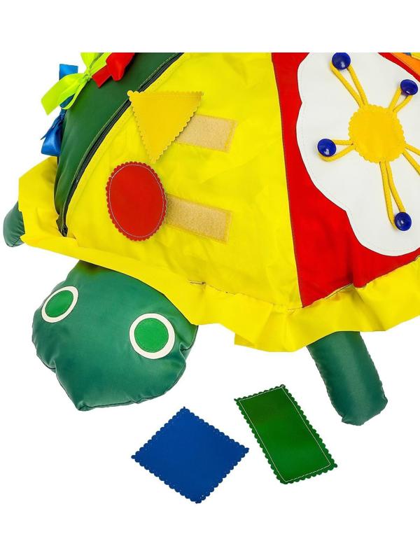 Мягкий модуль «Черепашка» дидактический, МИКС