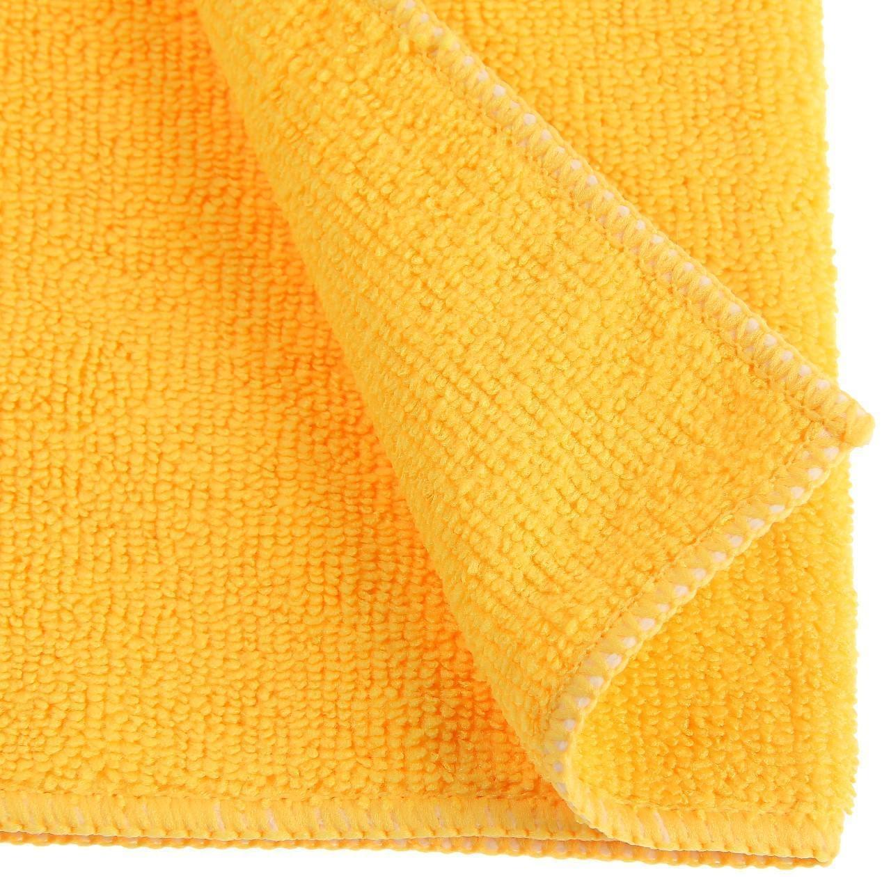Салфетка из микрофибры AVS MF-6131, 35х40 см, высокой плотности