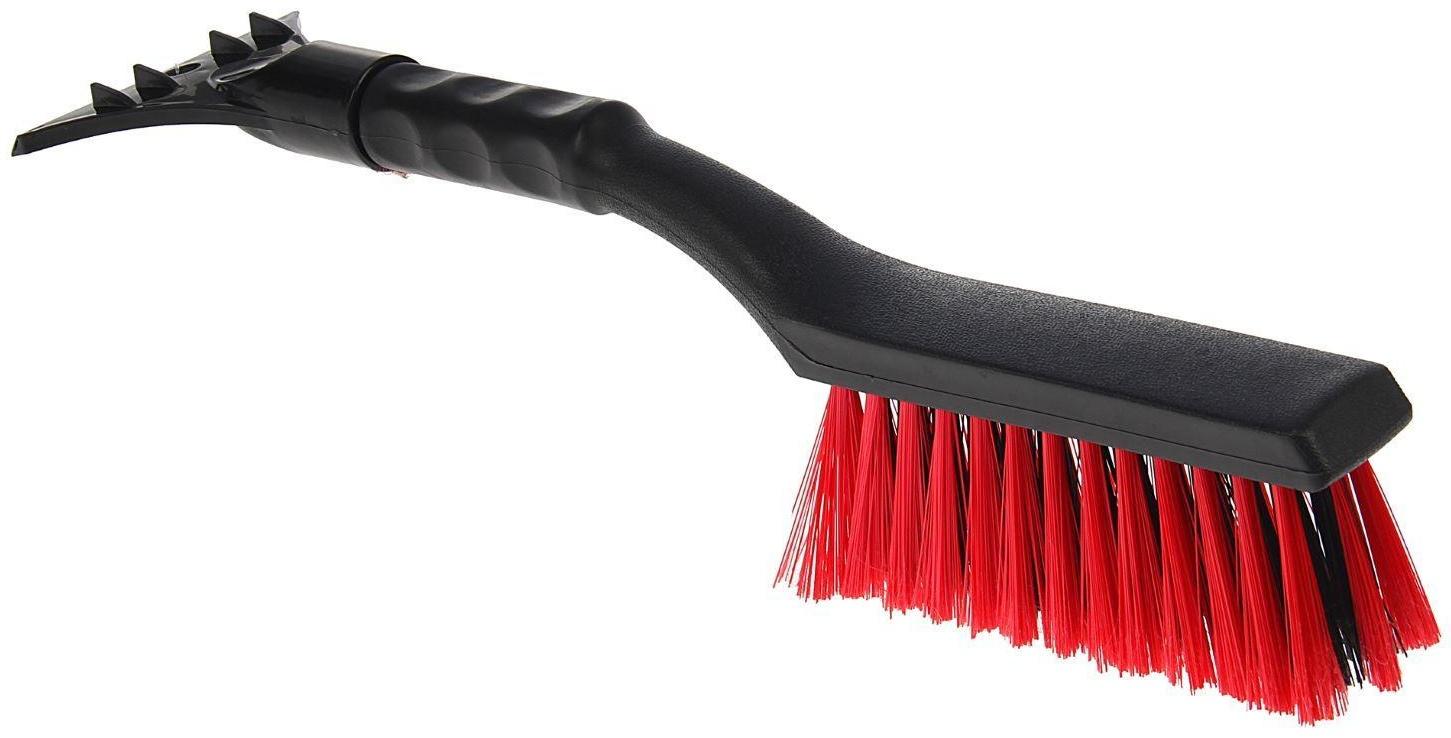Щётка-скребок AVS SB-6305, 38.5 см, с распушенной щетиной