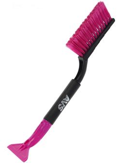 Щётка-скребок AVS WB-6303, 48 cм, мягкая ручка, распушенная щетина
