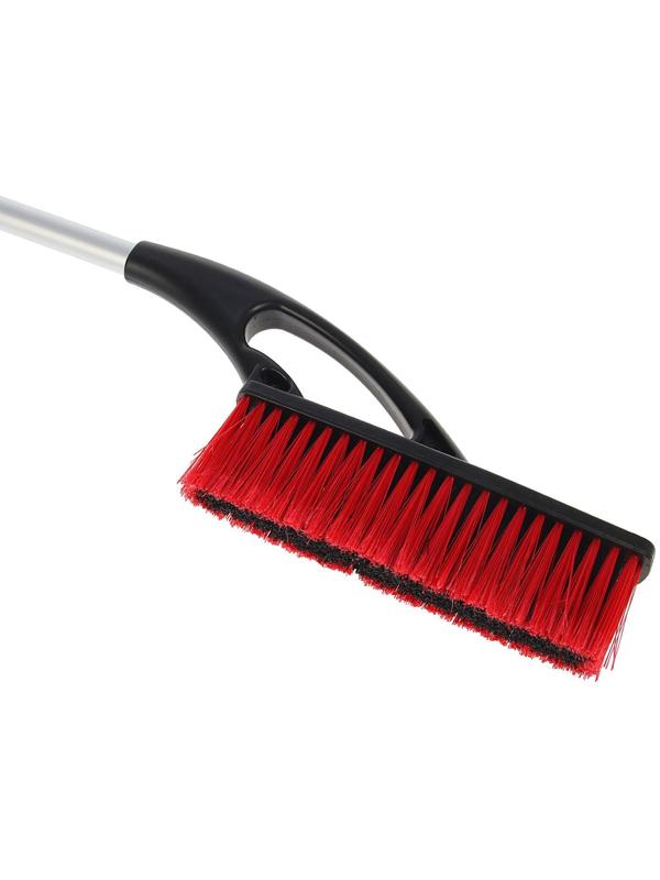 Щётка-скребок AVS WB-6312, 73 cм, мягкая ручка, распушенная щетина