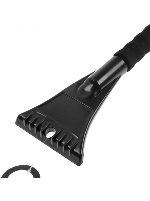 Щётка-скребок AVS WB-6312, 73 cм, мягкая ручка, распушенная щетина