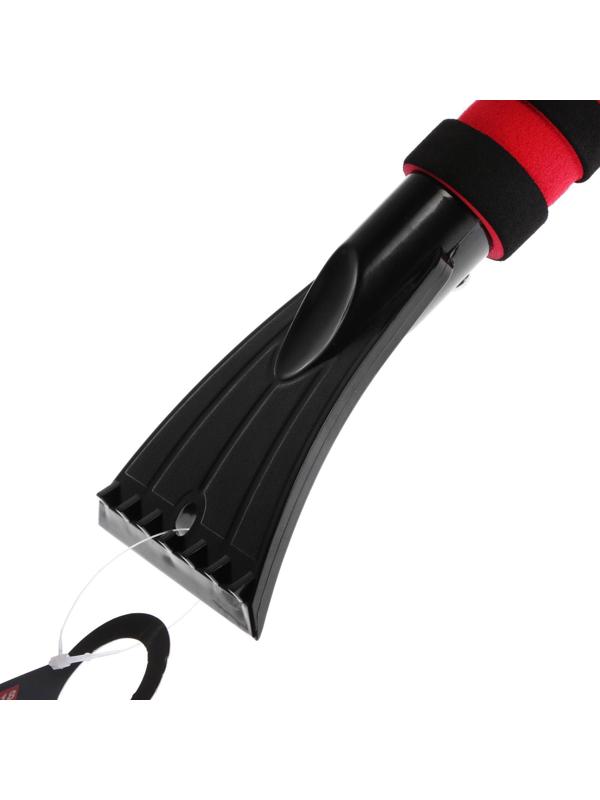 Щётка-скребок AVS WB-6318, 62 cм, мягкая ручка, распушенная щетина