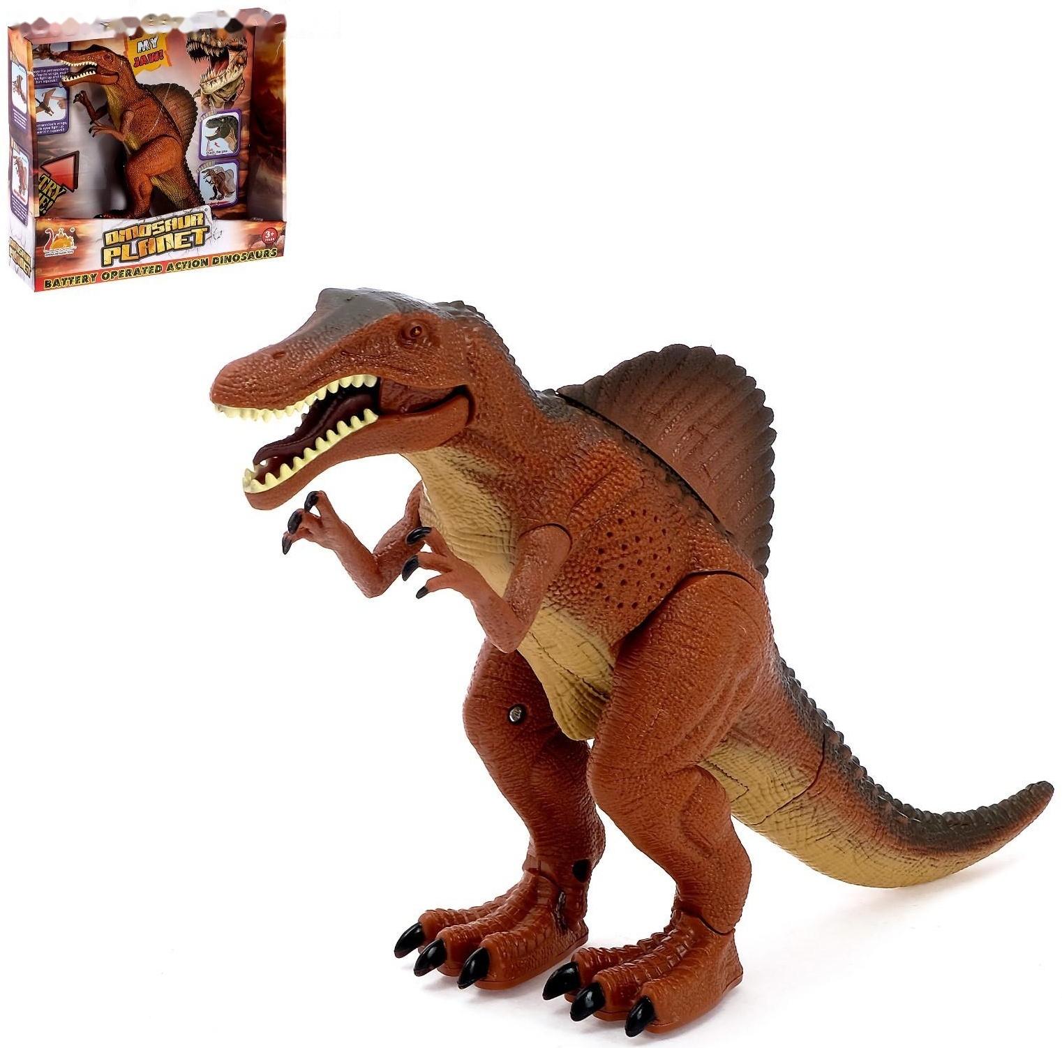 Динозавр «Спинозавр», работает от батареек, световые и звуковые эффекты