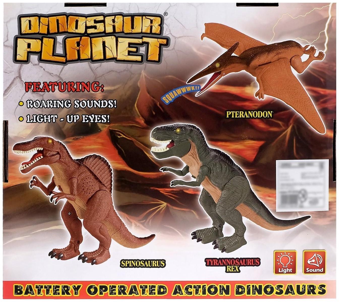 Динозавр «Спинозавр», работает от батареек, световые и звуковые эффекты