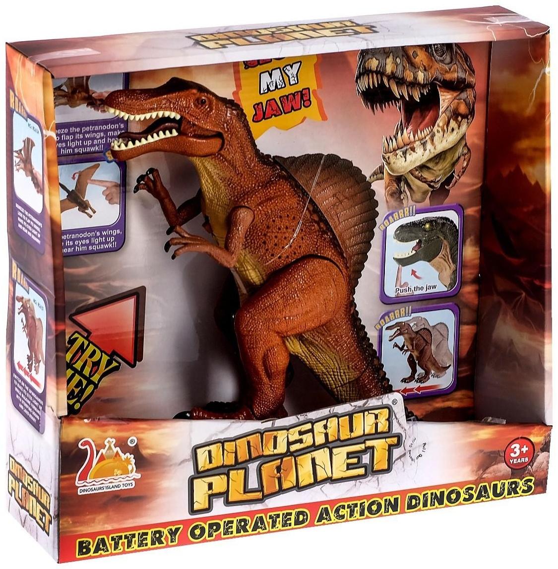 Динозавр «Спинозавр», работает от батареек, световые и звуковые эффекты