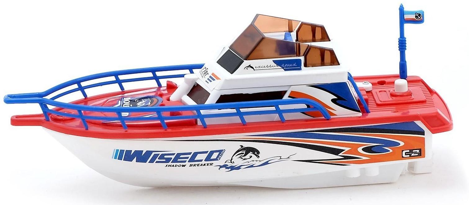 Катер «Морской патруль», работает от батареек