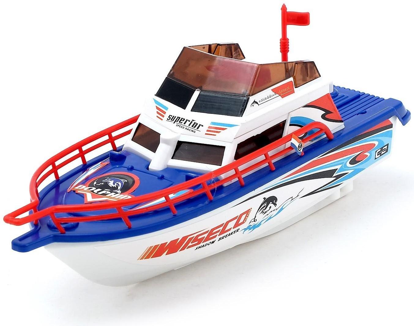 Катер «Морской патруль», работает от батареек