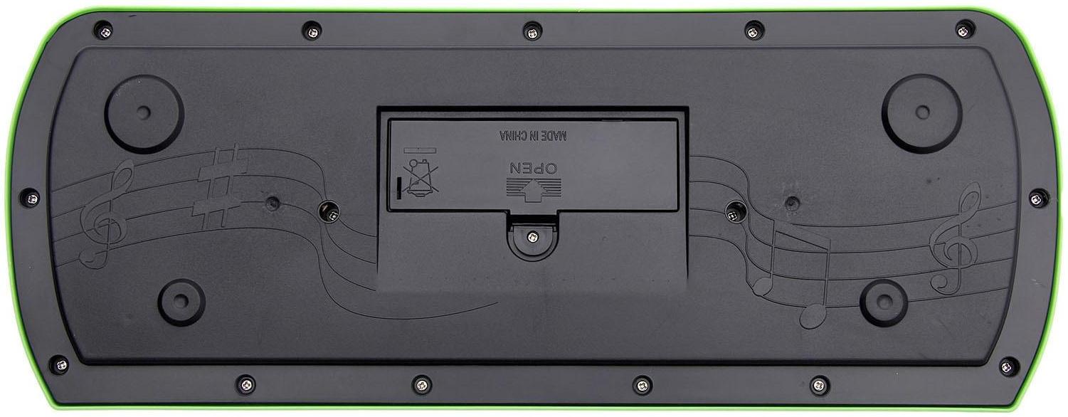 Синтезатор «Музыкант» с микрофоном, цвет зелёный, 32 клавиши