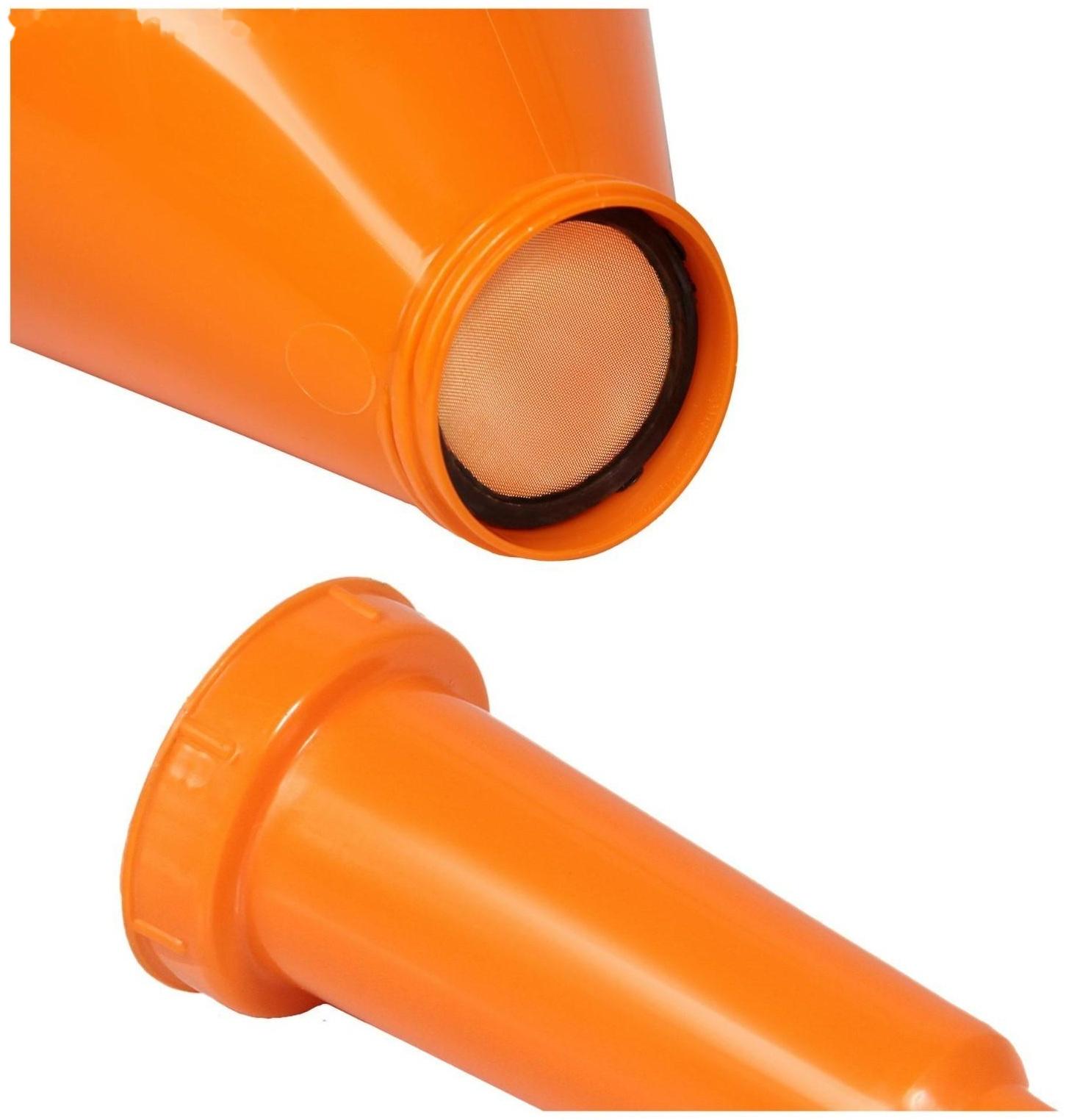 Воронка угловая Airline разборная, латунная сетка, диаметр 120 мм, длина 150 мм APF-04   2654028 166