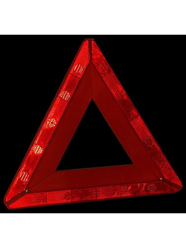 Знак аварийной остановки 42 см с пластиковым араклом