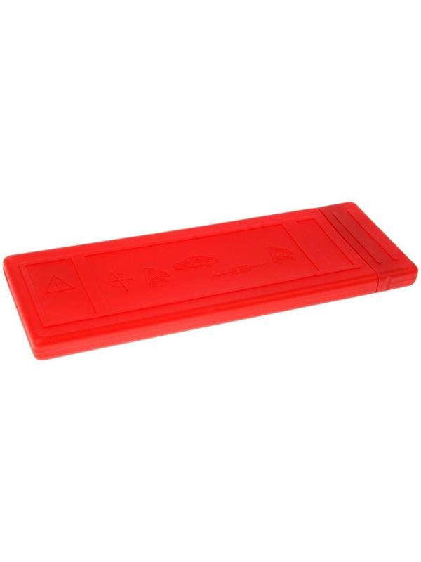 Знак аварийной остановки 42 см с пластиковым араклом