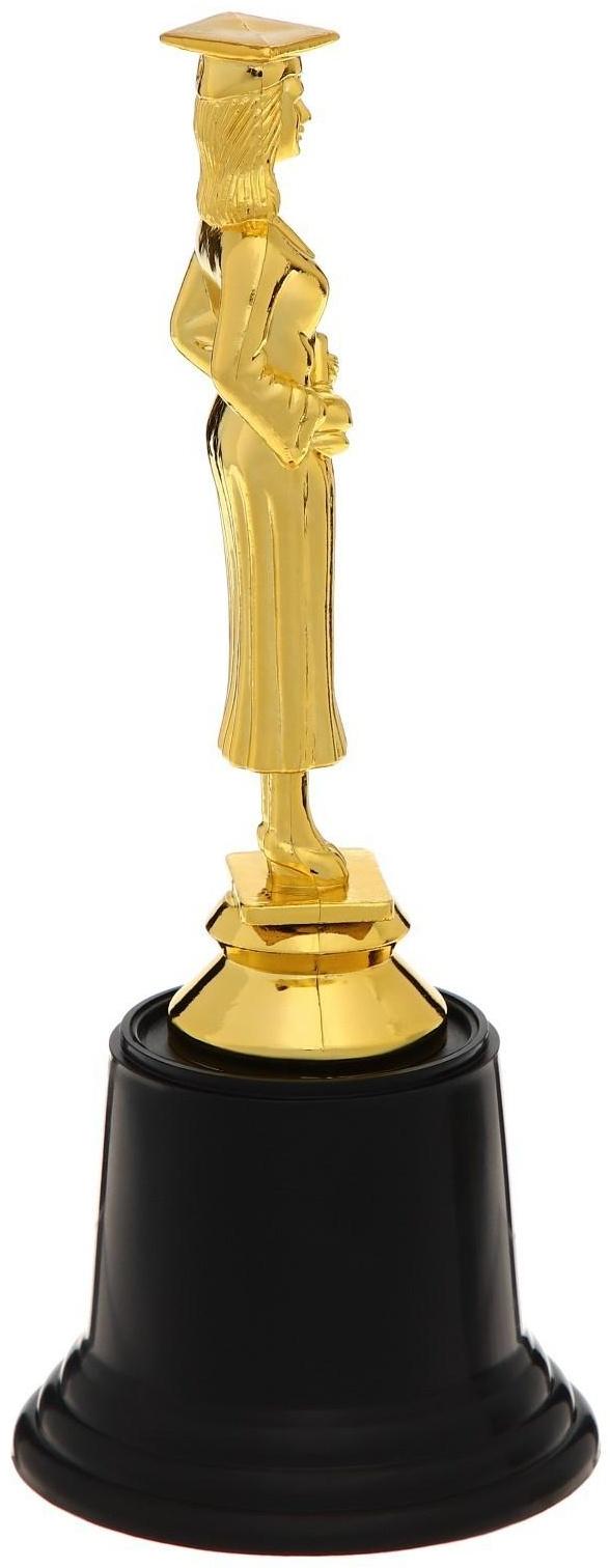 Фигура под нанесение «Выпускница», пластик, высота 17,5 см