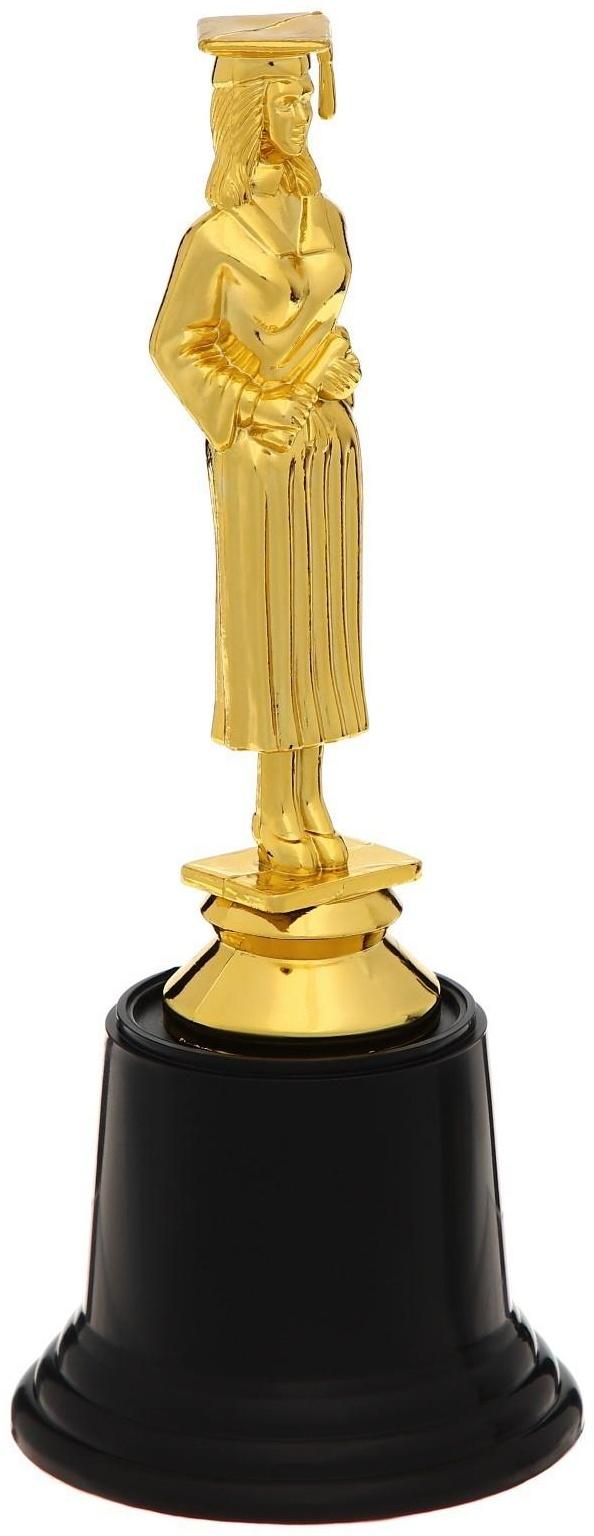 Фигура под нанесение «Выпускница», пластик, высота 17,5 см