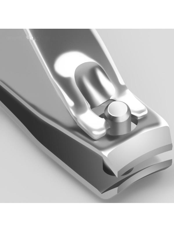 Кусачки-книпсер педикюрные, с пилкой, 7,6 см, цвет серебристый