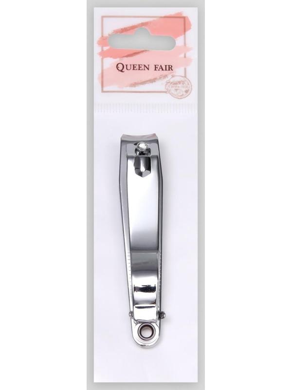 Кусачки-книпсер педикюрные, с пилкой, 7,6 см, цвет серебристый