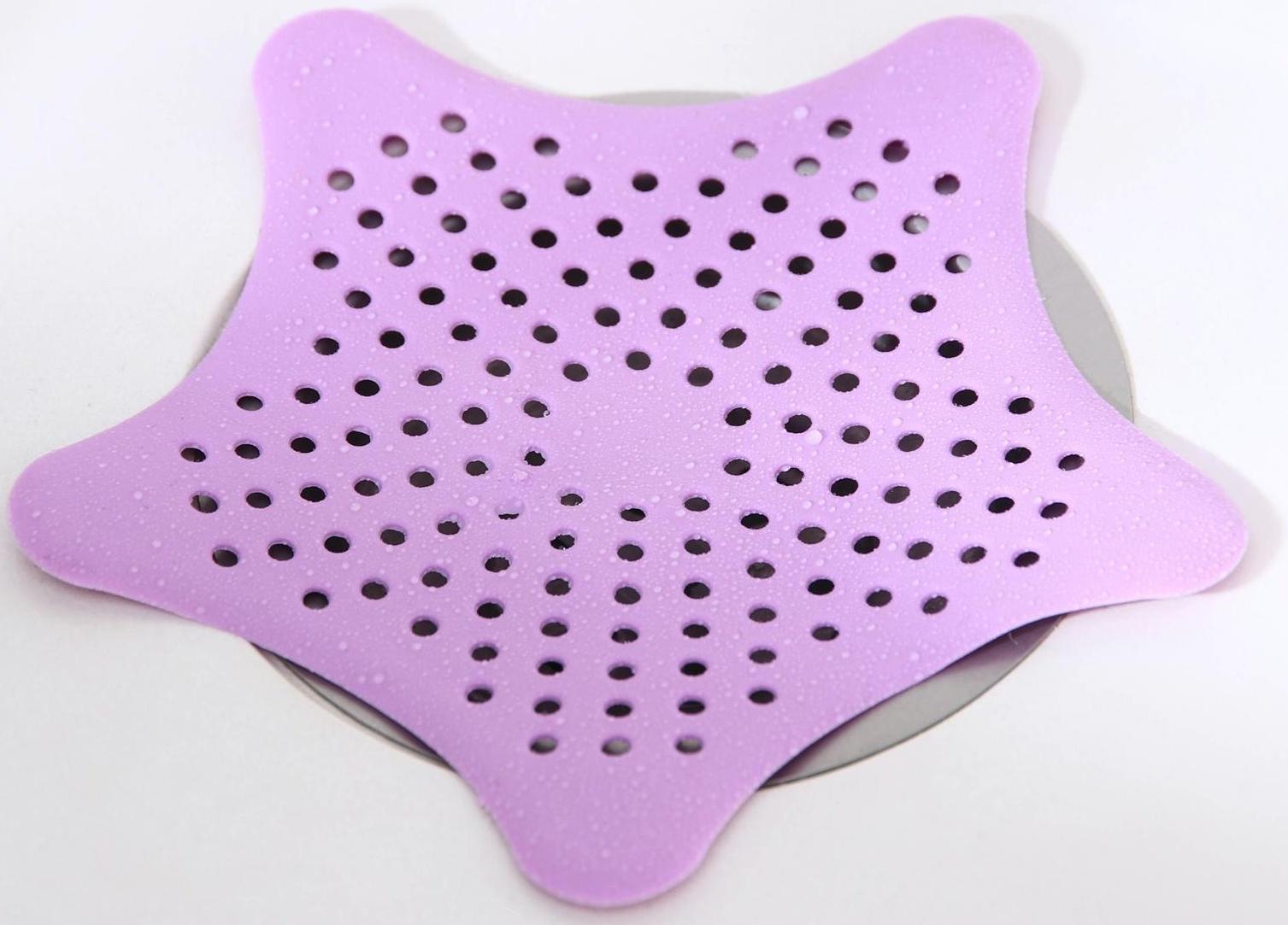 Фильтр для слива «Звезда», 15 см, цвет МИКС