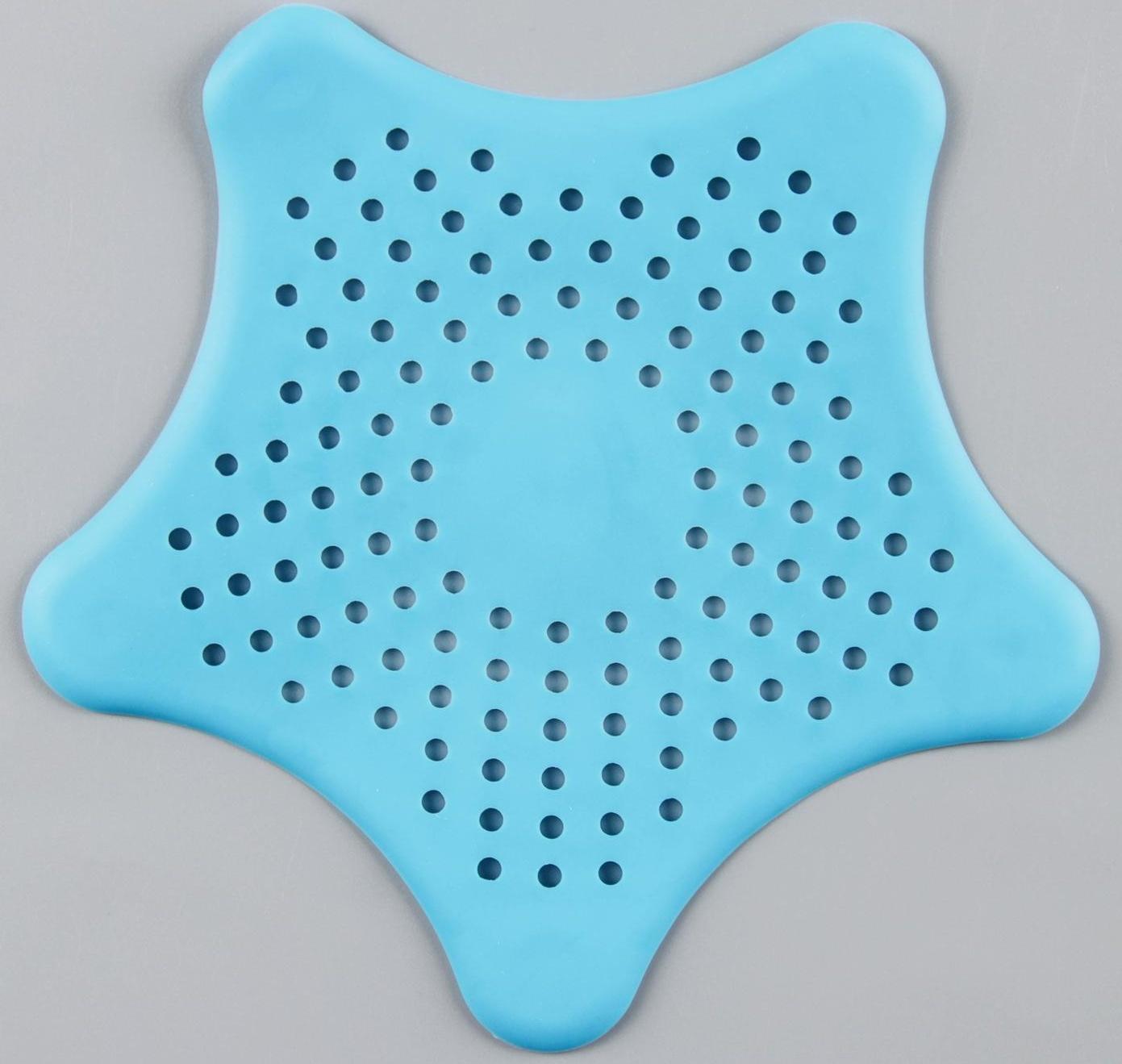 Фильтр для слива «Звезда», 15 см, цвет МИКС